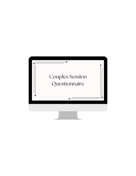 Couples Session Questionnaire Template